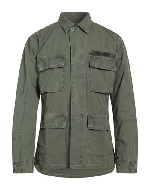 Man Jacket Military green Size XL Cotton