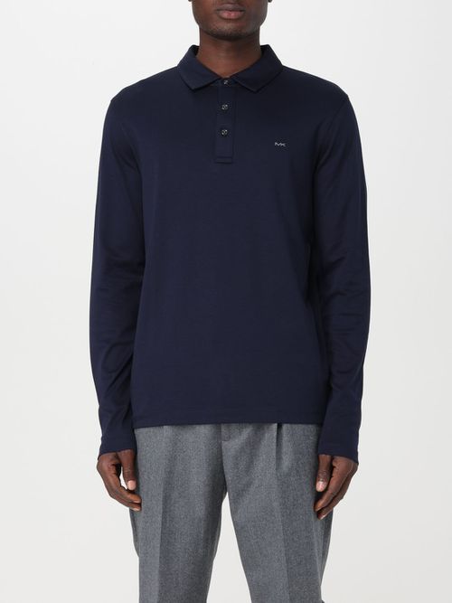 Polo Shirt Men color Blue