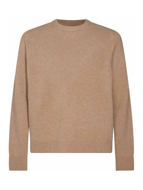 Beige Wool Crewneck