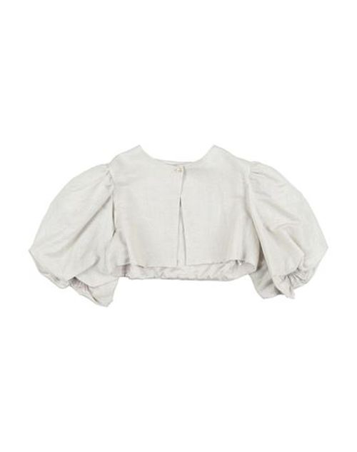Woman Jacket Off white Size 12 Cotton, Wool, Lurex