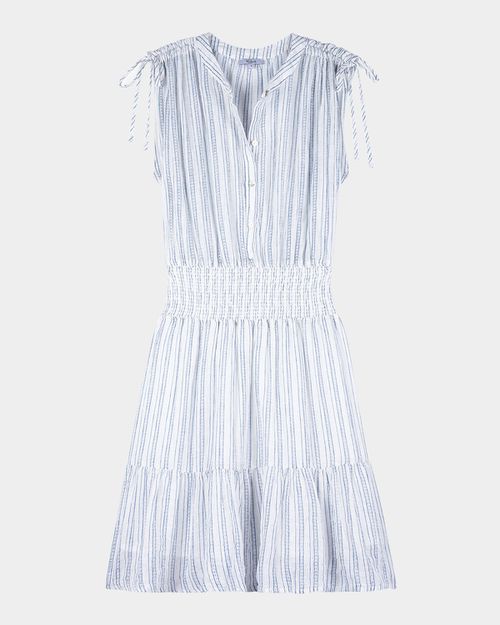 Samina Tie-Shoulder Mini Dress