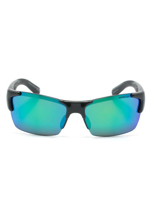 Spectron rectangle-frame sunglasses - Grey