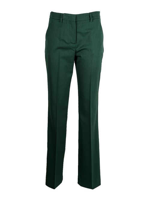 Wool blend trousers