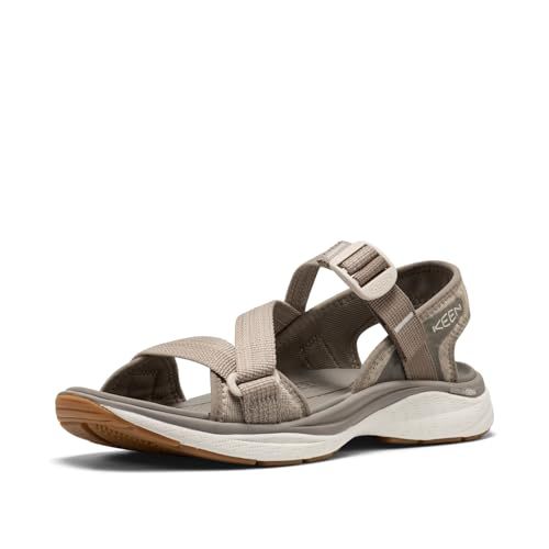 KEEN Women's Leiki Open Toe Breathable Comfortable Supportive Adjustable Hybrid Sandals