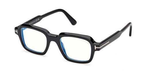 Tom Ford FT6123-B 055 Blue-Light Block Men's Glasses Tortoiseshell 48 - Free Lenses - Blue Light Block Available