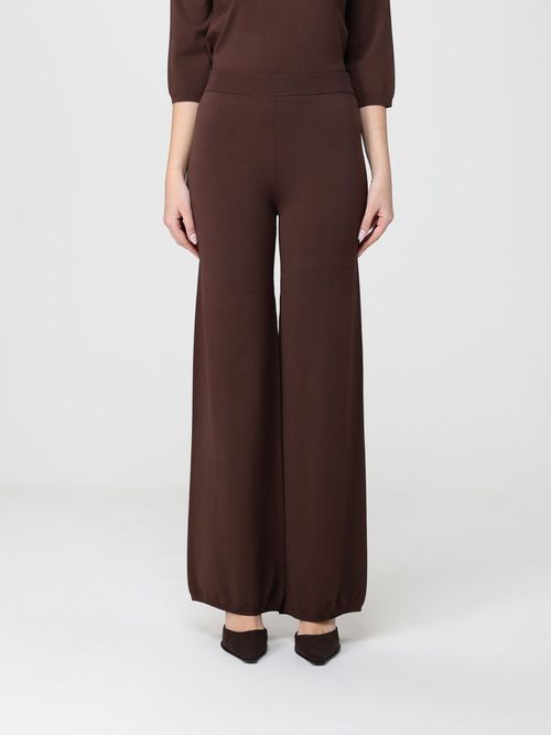 Pants Woman color Coffee