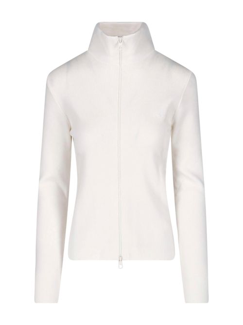 Courrèges Zip-Front Turtleneck Sweater