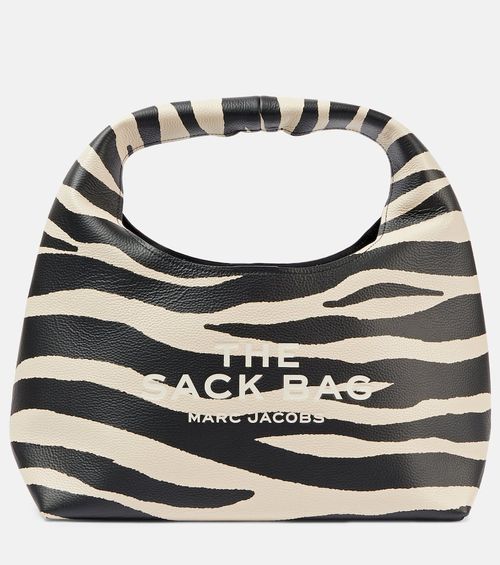 Marc Jacobs The Sack zebra-print leather shoulder bag
