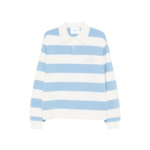 Rey Striped Logo Polo Shirt