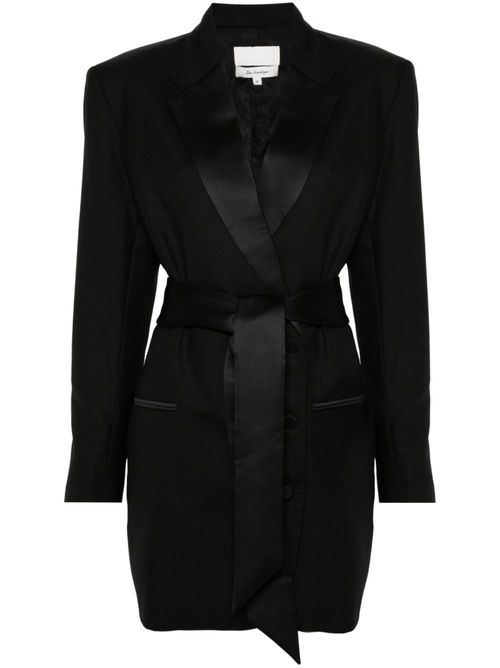 Nan Tuxedo dress - Black