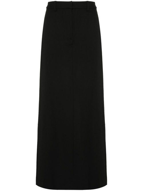 Minter mid-rise pencil skirt - Black