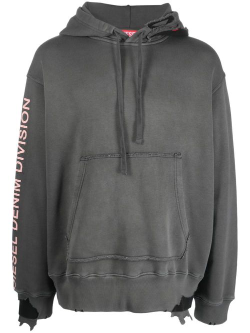 S-Macsrot cotton hoodie - Grey