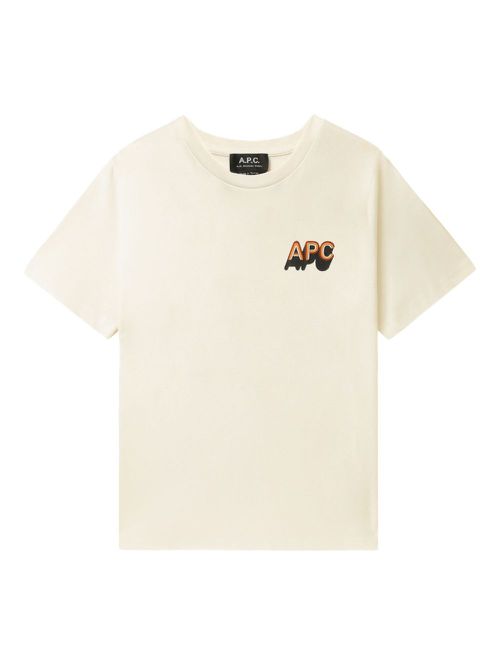 Logo-print cotton T-shirt - Neutrals