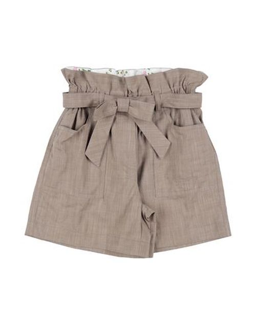 Kid Girl Shorts & Bermuda Shorts Khaki