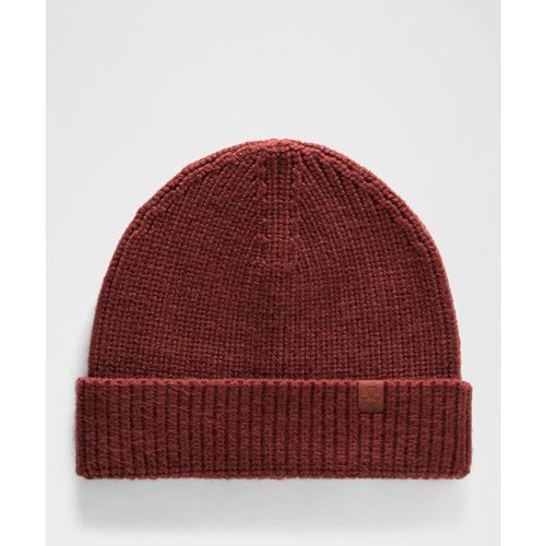 Lululemon – Close-Fit Ribbed Knit Beanie Hat – Wool-Blend – Color Red