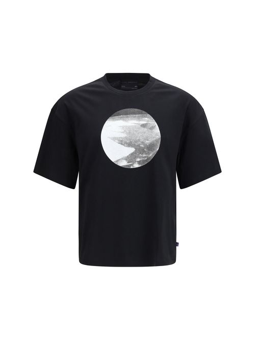 Graphic Print T-Shirt — Black