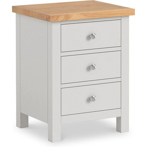 Farro XL Bedside Table | Grey, Cream, White & Navy Blue | Roseland