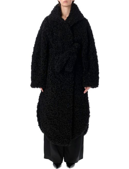 Stellan Faux Shearling Oversized Bomber Jacket