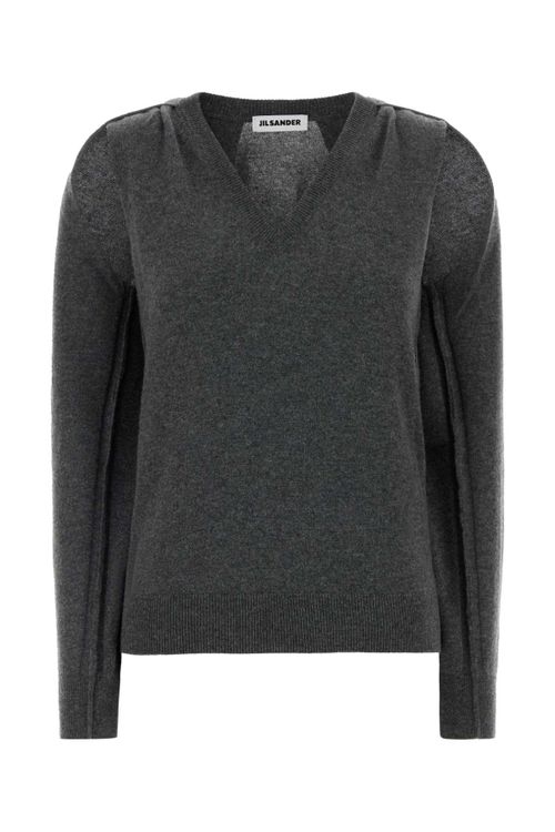 Cashmere Sweater — Gray