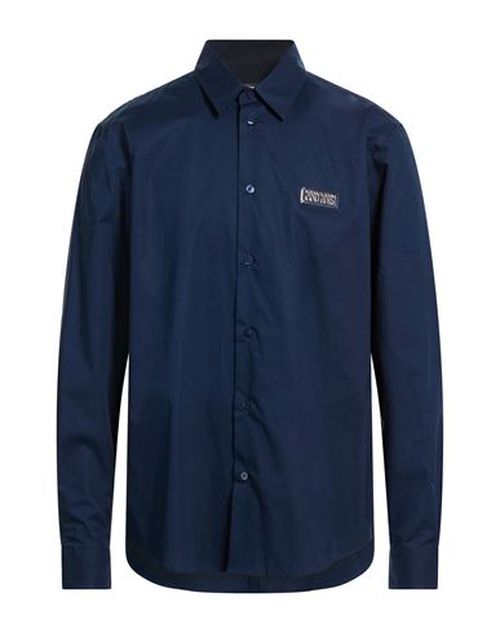 Man Shirt Navy Size 42 Cotton