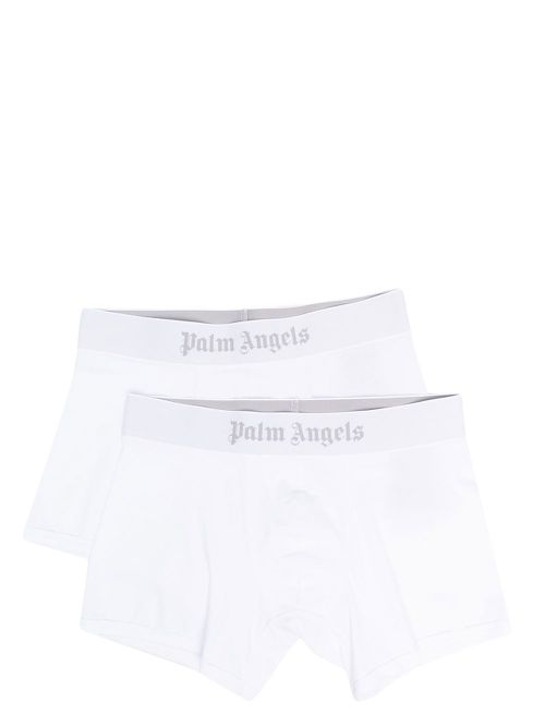 Two-pack logo-waist boxers - White