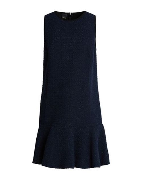 Woman Mini dress Navy Size 6 Polyester, Cotton, Acrylic, Metal fiber, Wool