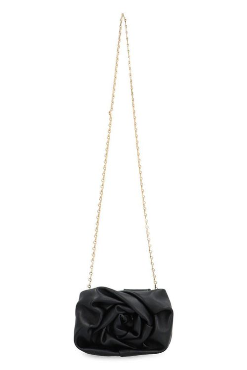 Rose Leather Clutch