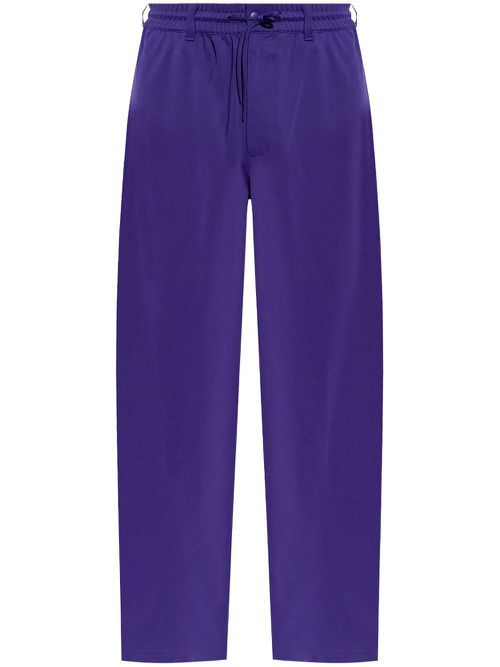 Logo sweatpants - Purple