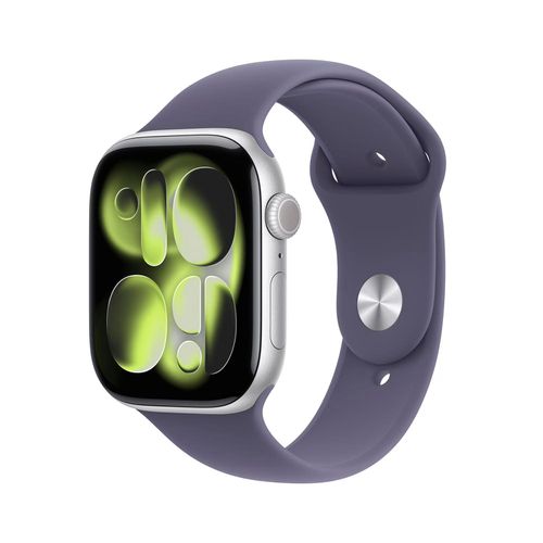 Watch Series 11 GPS + Cellular 46mm Aluminum Case:- Silver