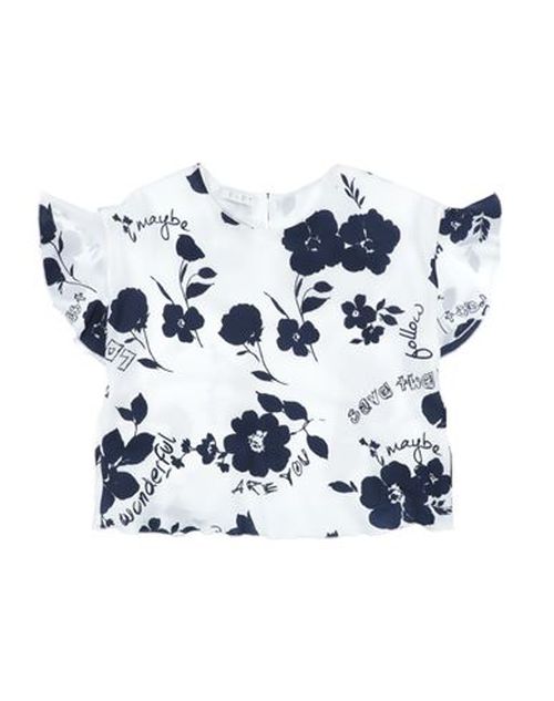 Kid Girl Top Midnight blue