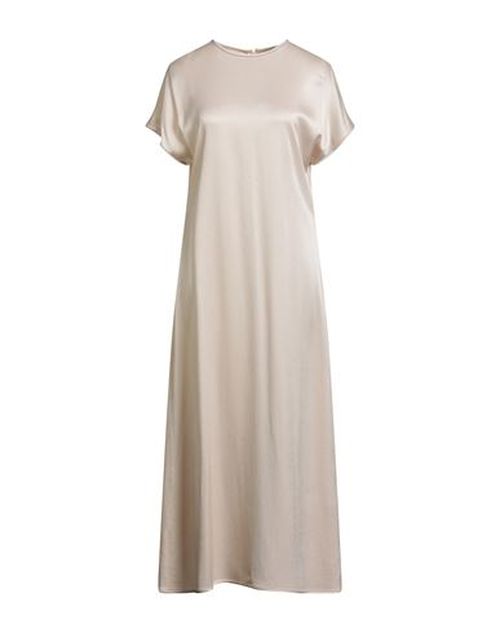 Woman Midi dress Beige Size 2 Viscose, Wool
