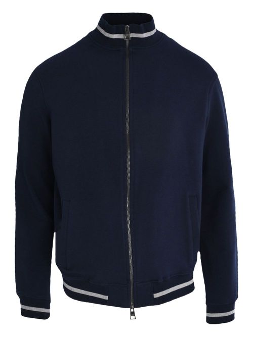 Zip-up bomber jacket - Blue