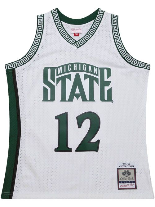 Mitchell & Ness 1999/00 Mateen Cleaves Michigan State Spartans swingman replica jersey - White