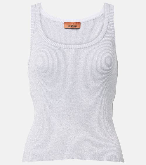Lamé tank top