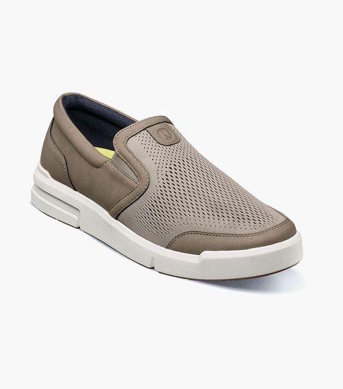 Nunn Bush Shoes KORE City Rally Mesh Moc Toe Slip On Cargo
