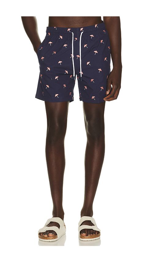 Trunks Surf & Swim Co. Sano 6.5 Swim Short in Navy. L. Also in M, S, XL/1X