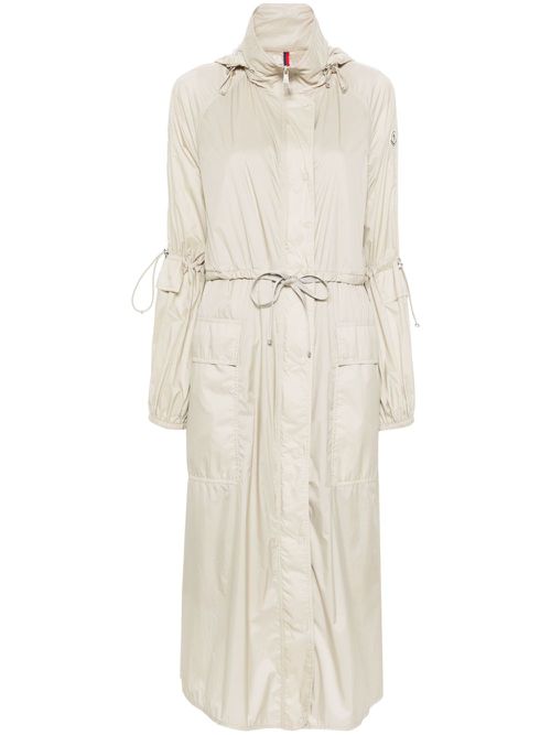 Lins parka maxi coat - Neutrals