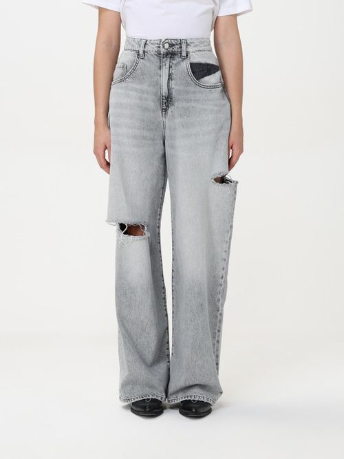 Jeans Woman color Grey
