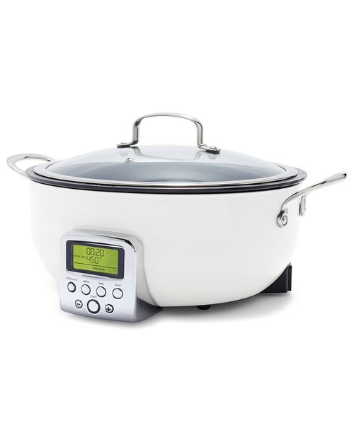 Greenpan Elite Essential Healthy Ceramic Nonstick 6Qt Smart Skillet