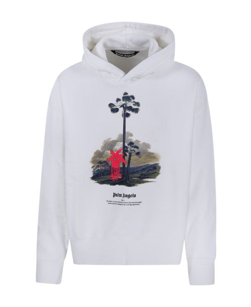Palm Angels Graphic Printed Hoodie