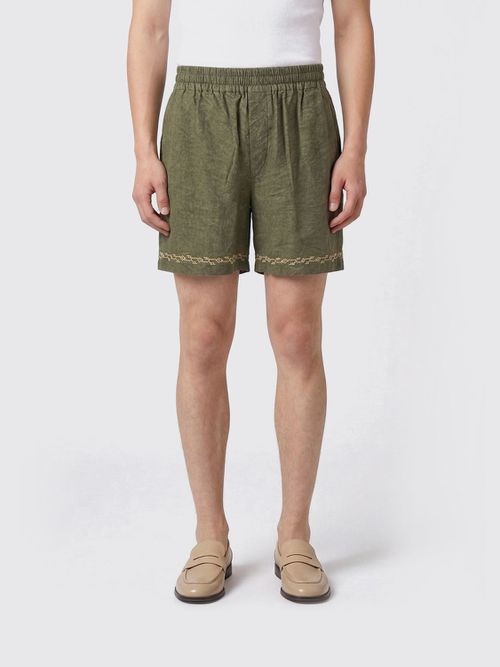 Shorts Men color Green