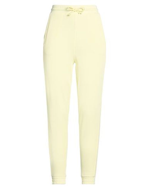 Woman Pants Pastel yellow Size M Modal, Polyester