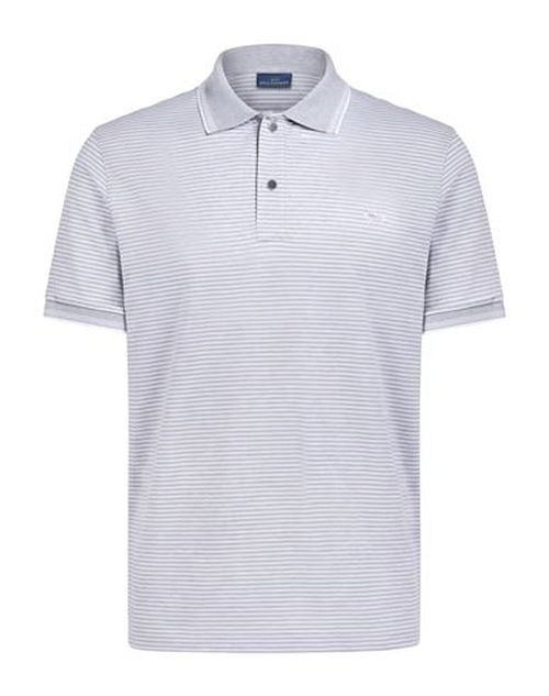 Man Polo shirt Light grey Size 3XL Cotton