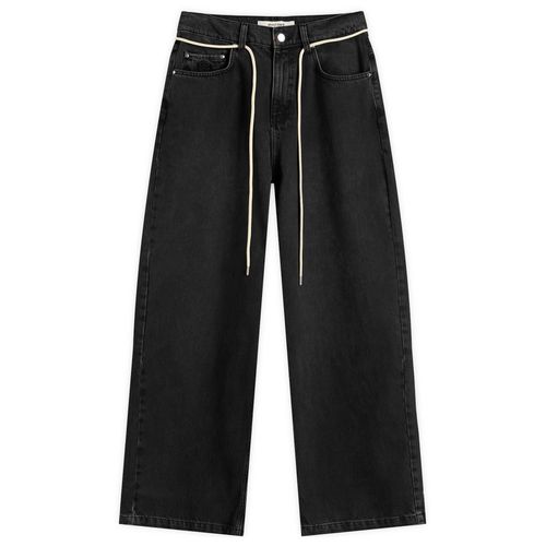 Men's Wide Leg Denim Vintage Black