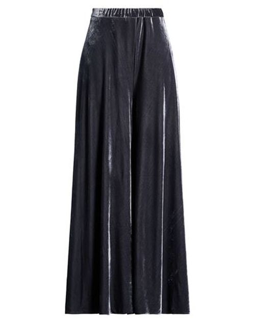 Woman Pants Charcoal Size M Polyester, Elastane