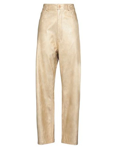Woman Pants Gold Size 8 Viscose