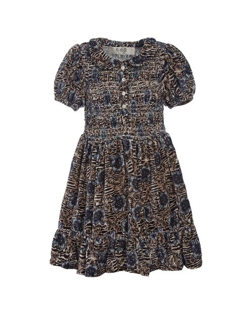 Haley Print Puff Sleeve Dress