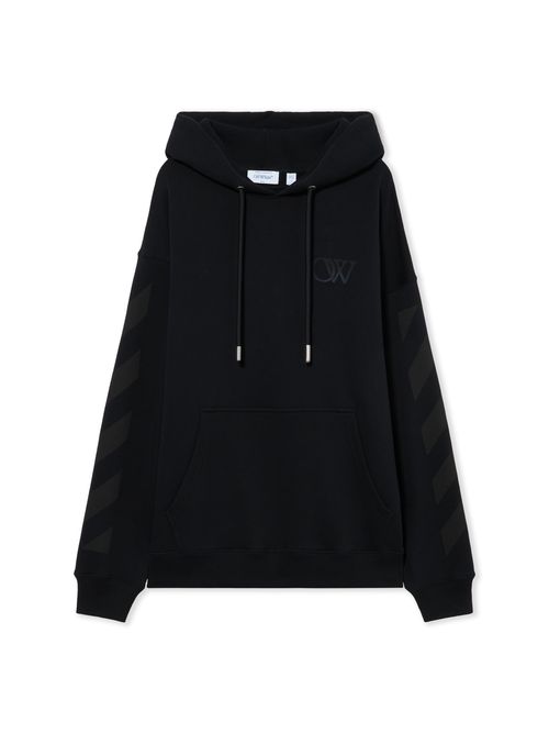 Diagonal Skate Hoodie - Male Sweatshirts Black