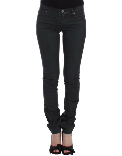 Slim Stretch Denim Jeans — Black
