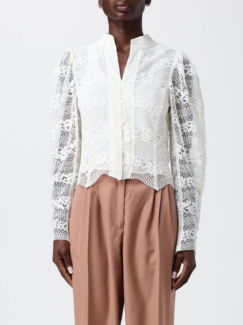 Jacket Woman color Pearl
